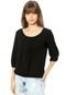 Blusa DAFITI JOY Preta - Marca DAFITI JOY