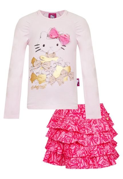 Conjunto Hello Kitty Rosa - Marca Hello Kitty