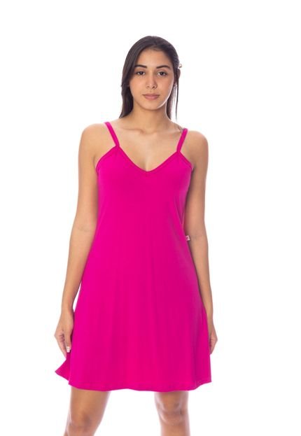 Vestido Moda Vício Slip Dress Pink - Marca Moda Vício
