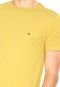 Camiseta Tommy Hilfiger Logo Amarela - Marca Tommy Hilfiger