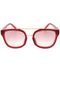 Óculos de Sol Cayo Blanco Geométrico Vermelho - Marca Cayo Blanco