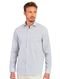 Camisa Aramis Masculina Regular Tricoline Micro Xadrez Branca - Marca Aramis