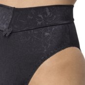 Kit 5 Calça Cós Alto Gabi Lingerie Calcinha Microfibra Confortável Compressão Moda Feminina Elegante Multicolorido - Marca Gabi Lingerie