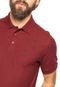 Camisa Polo Aleatory Reta Logo Vinho - Marca Aleatory