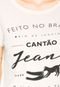 Camiseta Cantão Best Friend Bege - Marca Cantão