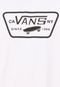 Camiseta Vans Full Patch Ls Branca - Marca Vans