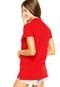 Camisa Polo Lacoste Reta Vermelha - Marca Lacoste