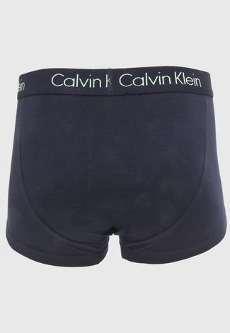 Cueca Calvin Klein Underwear Boxer Logo Azul-Marinho