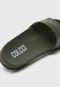 Chinelo Slide Colcci Logo Verde - Marca Colcci