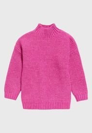 Sweater Cocoon Fucsia Old Navy