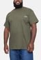 Camiseta Fatal Fashion Basic Plus Size Verde Alcaparra - Marca Fatal