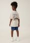 Bermuda Infantil Jeans Cotton On Bolsos Azul - Marca Cotton On