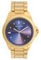 Relógio Mondaine 76613LPMVDE3 Dourado/Roxo - Marca Mondaine