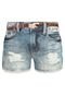 Shorts Jeans Triton Azul - Marca Triton