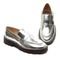 Sapato Oxford Couro Prata Cecconello 2418001-4 - Marca Cecconello