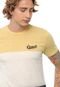 Camiseta Element Color Block Amarela/Preta - Marca Element