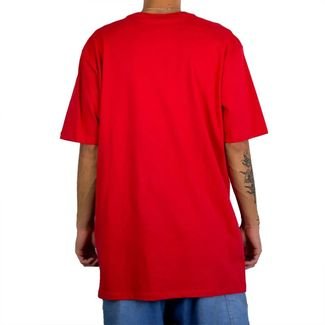 Camiseta Volcom New Euro SM24 Masculina Vermelho