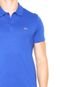 Camisa Polo Lacoste Regular Fit Logo Azul - Marca Lacoste