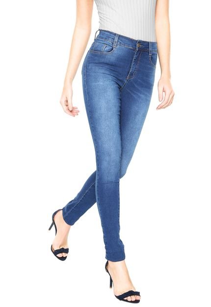 Calça Jeans Sawary Skinny Básica Azul - Marca Sawary