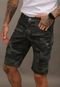 Bermuda Camuflada Militar Verde Cargo Masculina Alleppo Jeans - Marca Alleppo Jeans