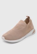 Tênis Slip On Bebecê Textil Nude - Marca Bebecê