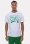 Camiseta NBA College Logo Boston Celtics Off White - Marca NBA