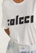 Camiseta Colcci Logo Off-White - Marca Colcci