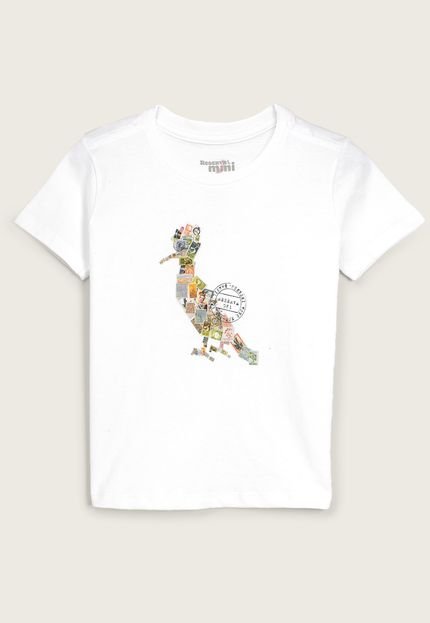 Camiseta Infantil Reserva Mini Selo Branca - Marca Reserva Mini