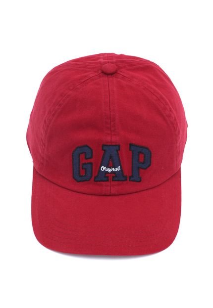 Boné GAP Logo Vermelho - Marca GAP
