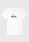 Camiseta Quiksilver Infantil Logo Branca - Marca Quiksilver