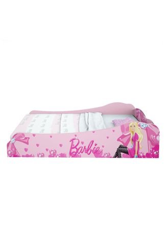 Cama Solteiro Barbie Plus - Pura Magia - Rosa