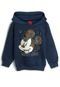 Blusa Disney Infantil Camuflado Azul-Marinho - Marca Disney
