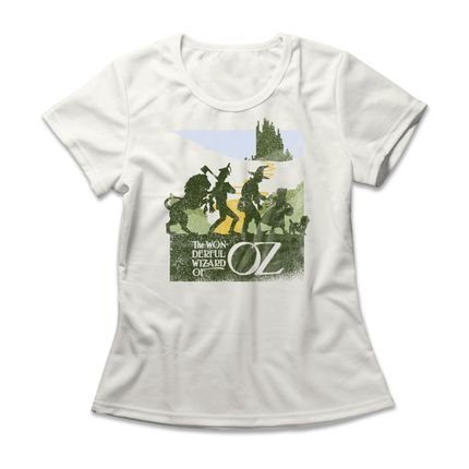 Camiseta Feminina O Mágico De Oz - Off White - Marca Studio Geek 