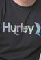 Camiseta Hurley O&O Smoke Preta - Marca Hurley