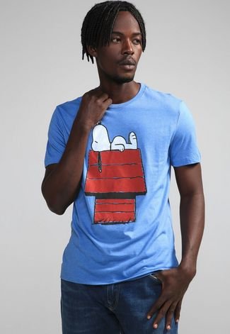 Camiseta GAP Snoopy Azul