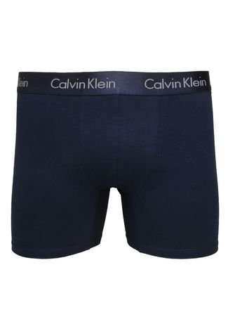 Cueca Calvin Klein Underwear Boxer Liquid Azul