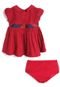 Vestido Tip Top Liso Vermelho - Marca Tip Top