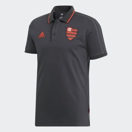 Camisa Polo Cr Flamengo Adidas Cinza 2019 DP2351 - Marca adidas