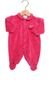 Macacão Anjos Baby Aveludado Texturizado Infantil Rosa - Marca Anjos Baby