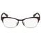 Óculos de Grau Diane Von Furstenberg DVF8061 210/52 Marrom - Retangular - Marca Diane Von Furstenberg
