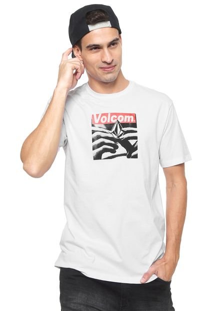 Camiseta Volcom Reload Branca - Marca Volcom