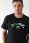 Camiseta Billabong Gradient Preta - Marca Billabong