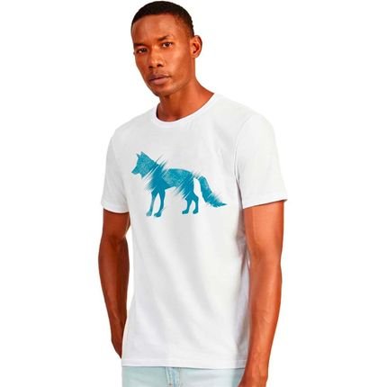 Camiseta Acostamento Big Wolf IN23 Branco Masculino - Marca Acostamento