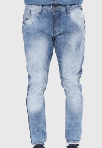 Calça Jeans Fatal Surf Skinny Detalhe Bolso Azul