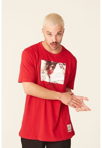 Camiseta Starter Elliot Collab ET Vermelha - Marca STARTER
