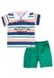 Conjunto Elian Captain Verde - Marca Elian