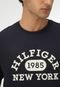 Camiseta Tommy Hilfiger Logo Azul-Marinho - Marca Tommy Hilfiger
