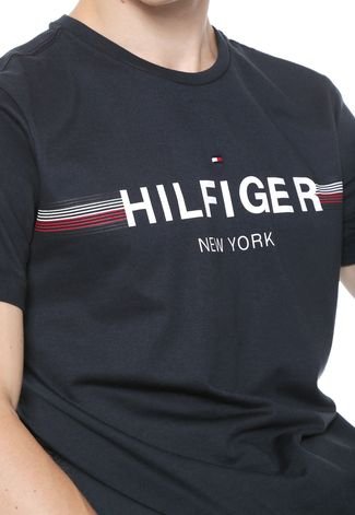 Camiseta Tommy Hilfiger New York Azul-Marinho