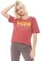 Blusa Calvin Klein Jeans Lettering Rosa - Marca Calvin Klein Jeans