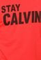 Camiseta Calvin Klein Jeans Estampada Vermelha - Marca Calvin Klein Jeans